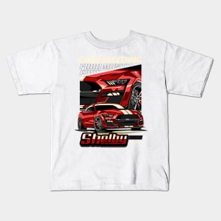 Ford Mustang Shelby 2022 Kids T-Shirt